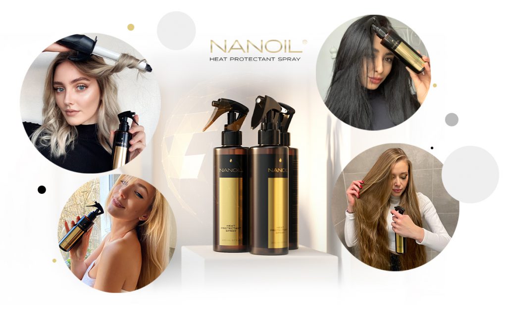 spray térmico para cabelo Nanoil