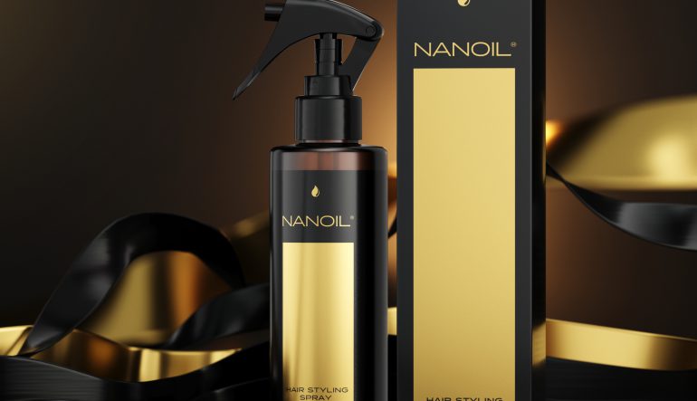 nanoil hair styling spray