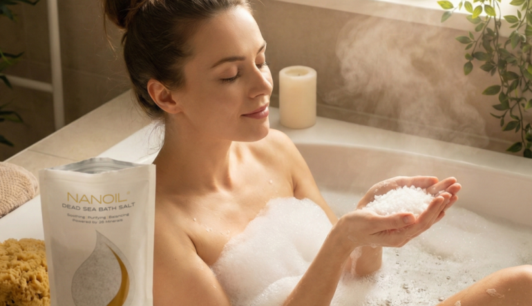 nanoil sais de banho