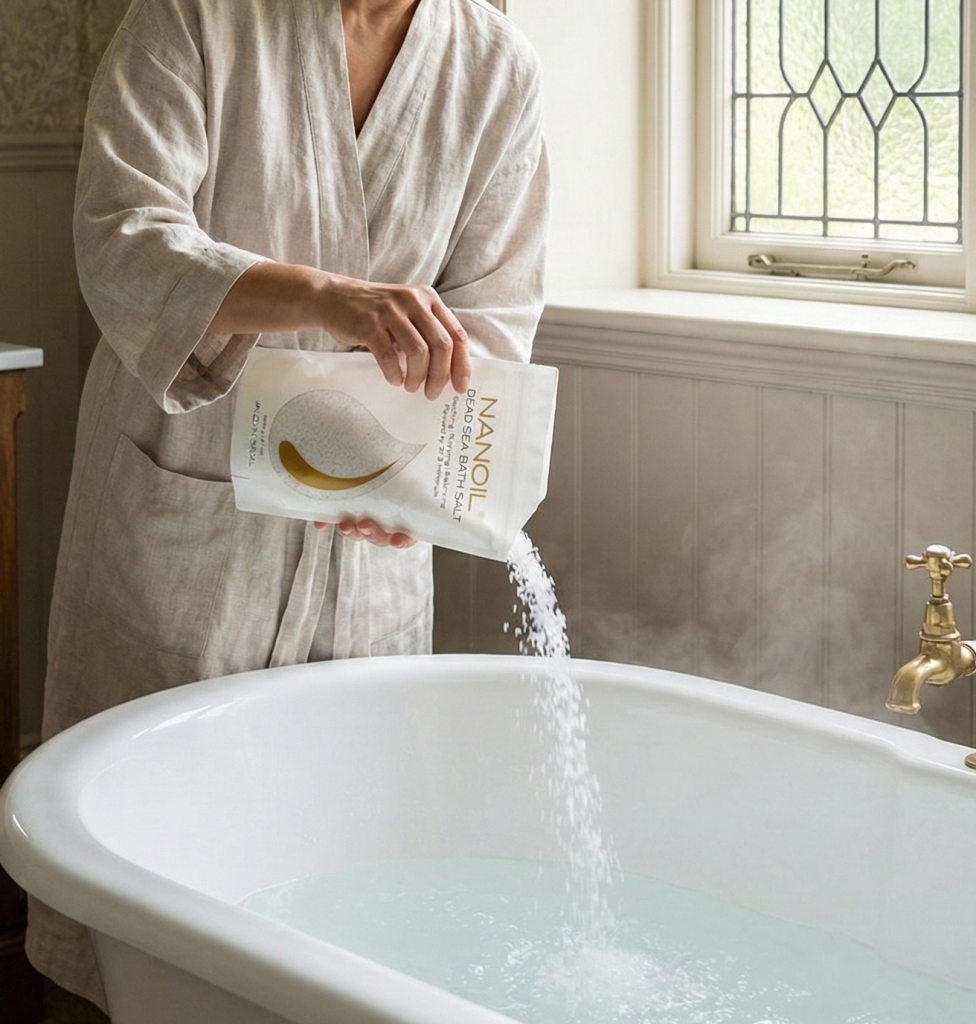 nanoil sais de banho